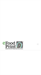 Mobile Screenshot of efoodprint.com
